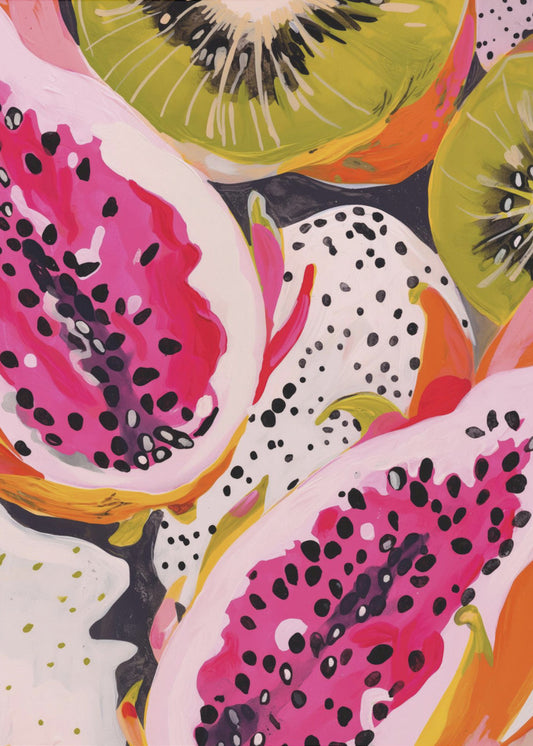 Lebendige Fruchtharmonie | Poster