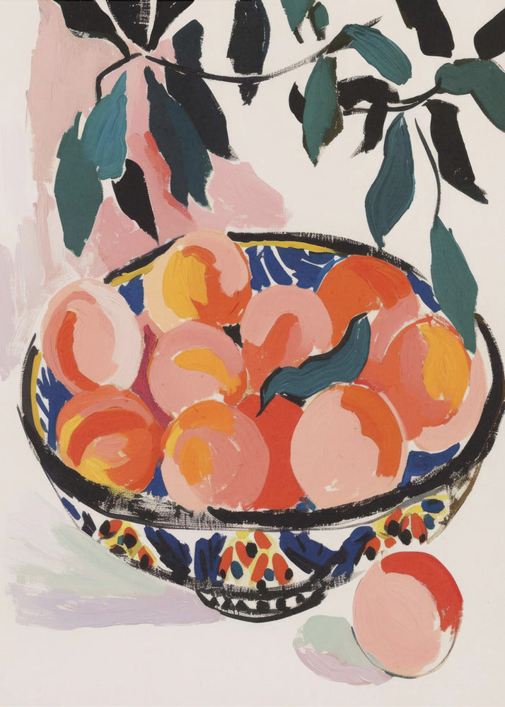 Bunte Obstschale | Poster