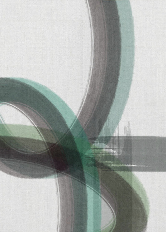 Grüne Kurve 1 | Poster