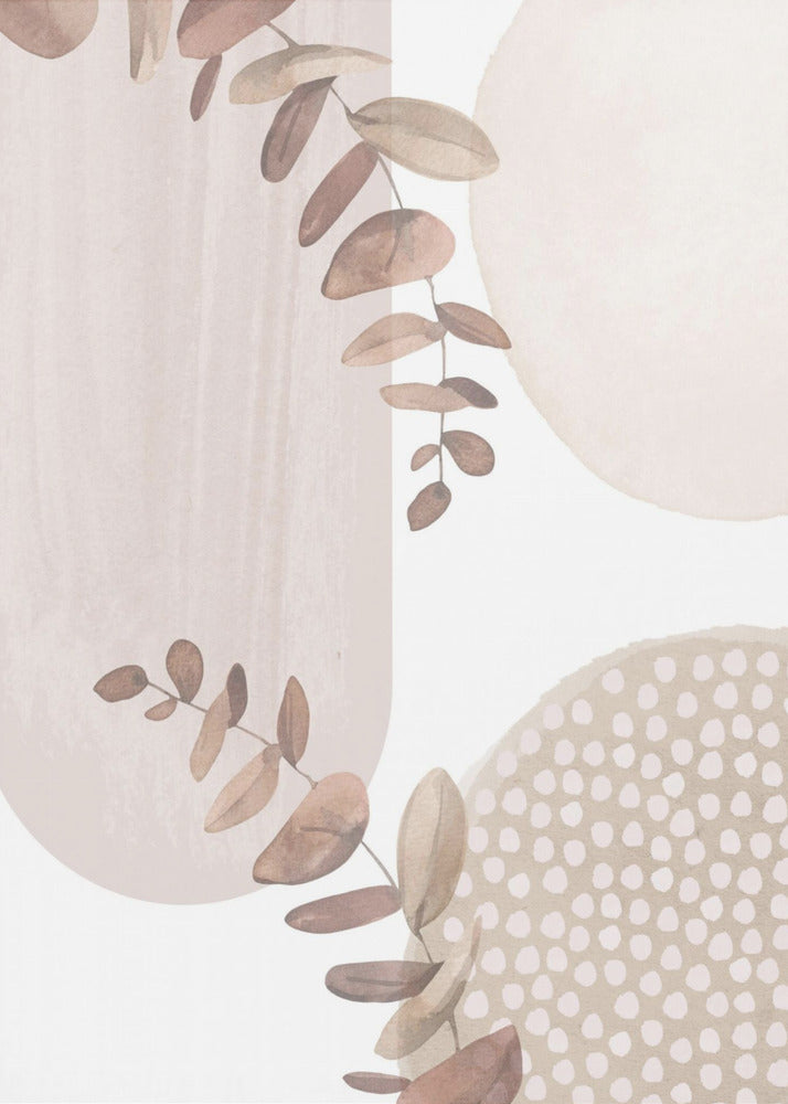 Boho in Neutral 3 | Leinwand