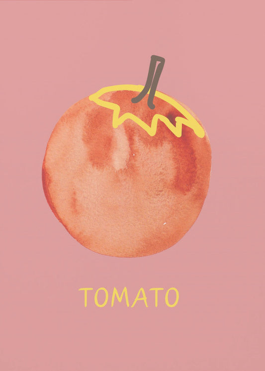 Tomato in Pink | Canvas