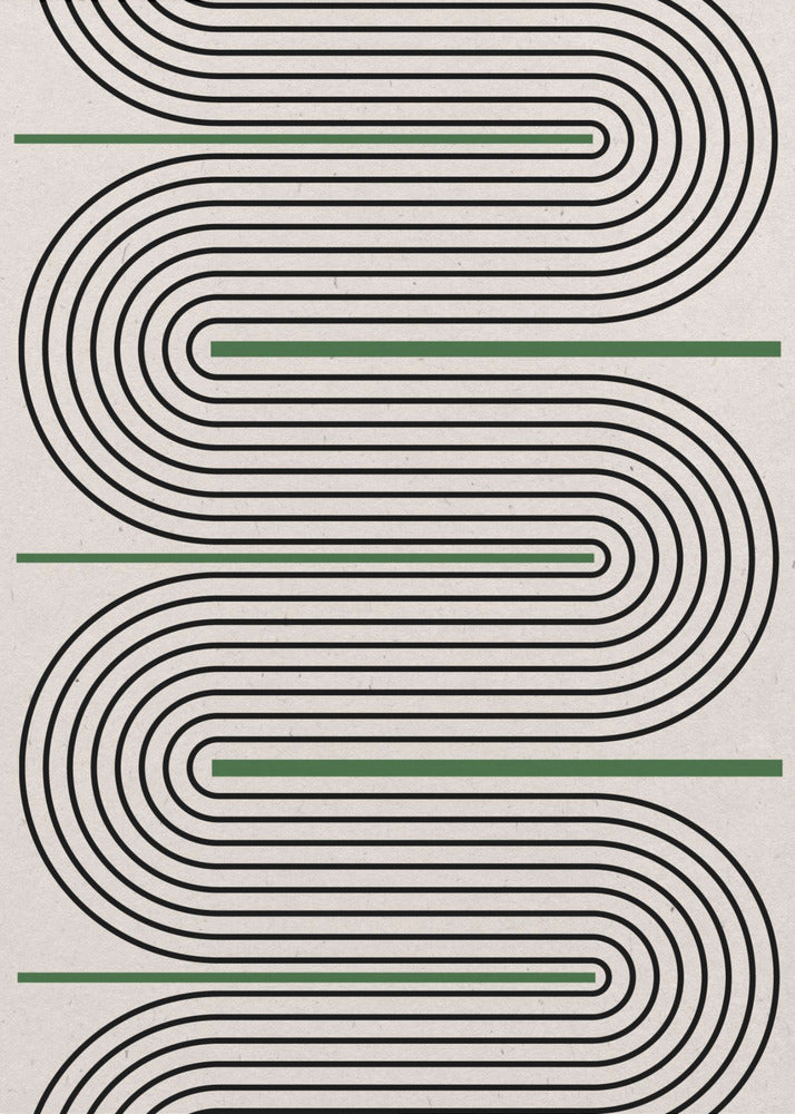 Curved Harmony | Canvas