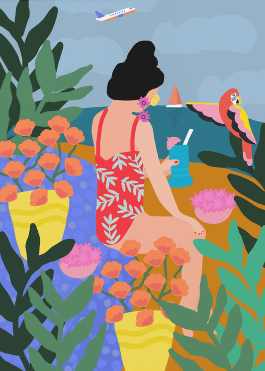 Tropischer Urlaub | Poster