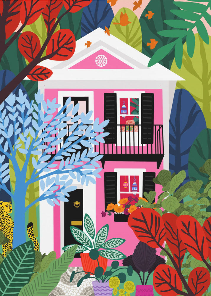 Haus im Wald | Poster