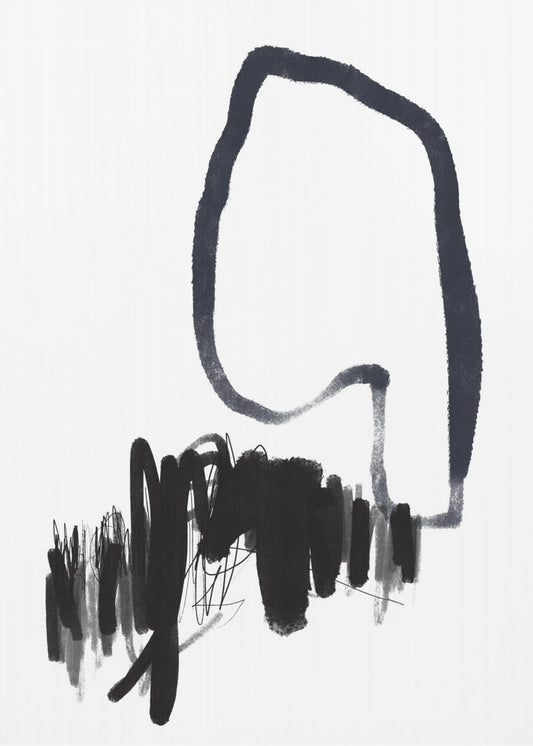 Monochrome Flow | Poster