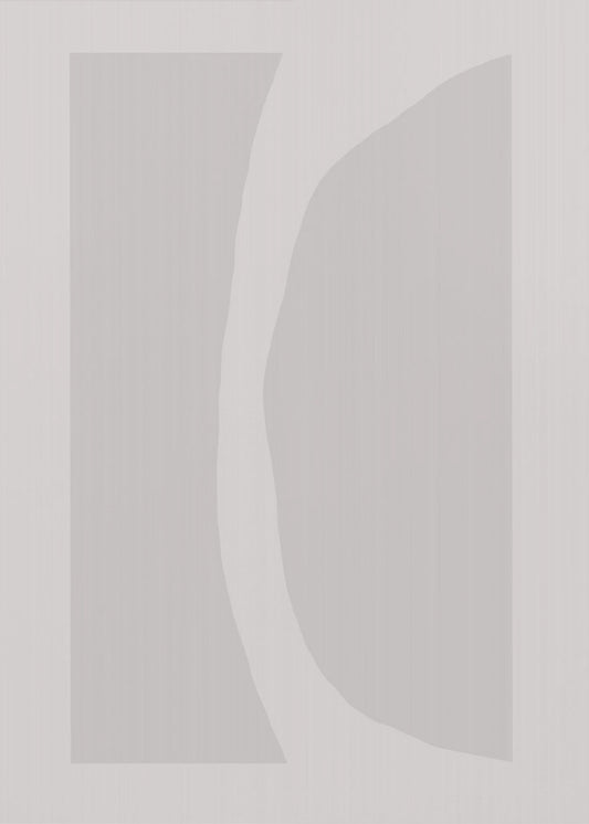 Curved Abstract Light | Canvas