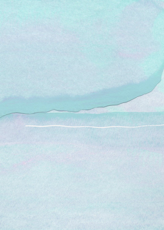 Aqua Serenity | Leinwand