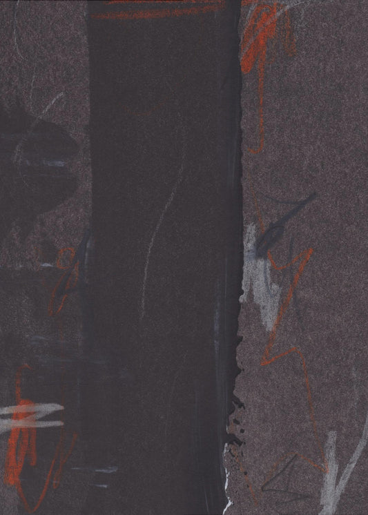 Vibrant Red And White Accents | Poster