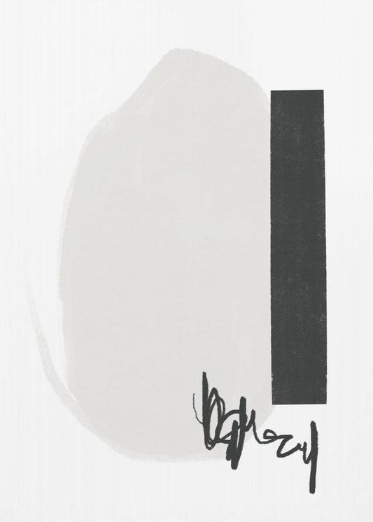 Monochrome Balance | Poster