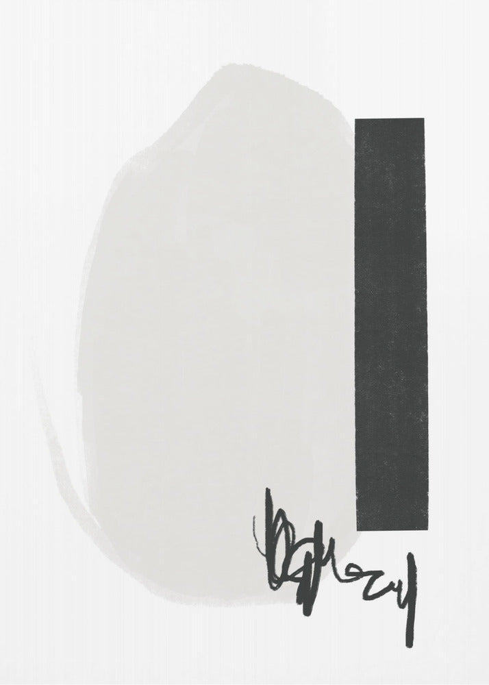 Monochrome Balance | Leinwand