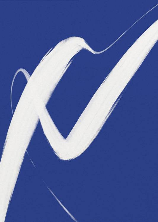 Blauer Wirbeltanz | Poster