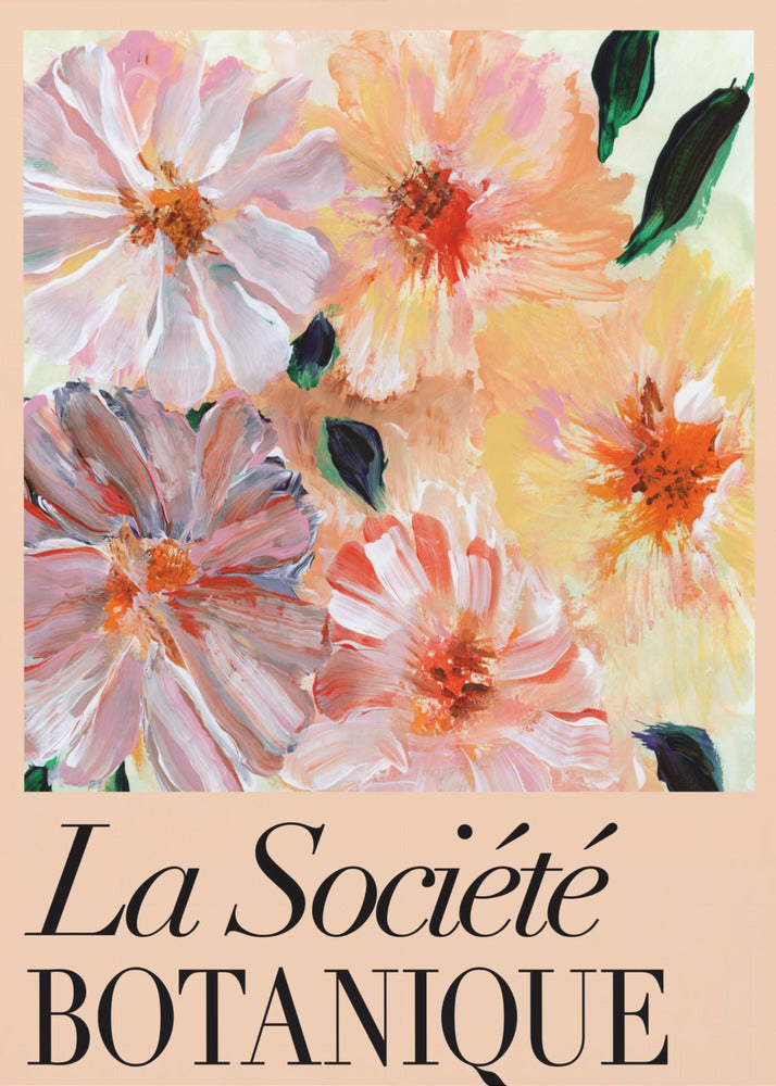 La Société Botanique Pfirsichblüten | Poster