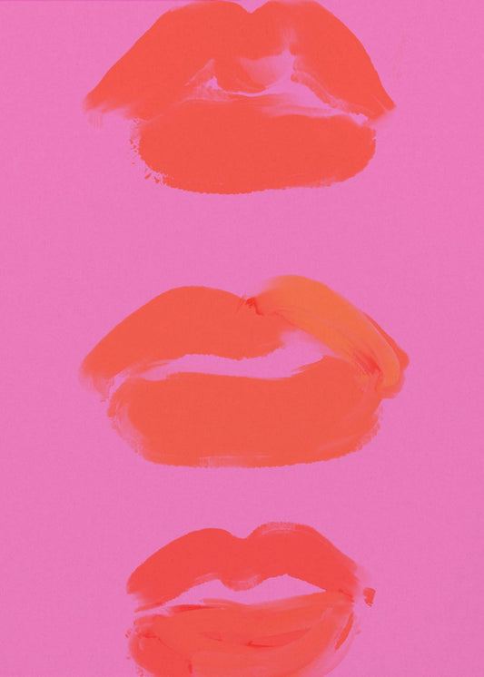 Neon Pout Serie | Poster