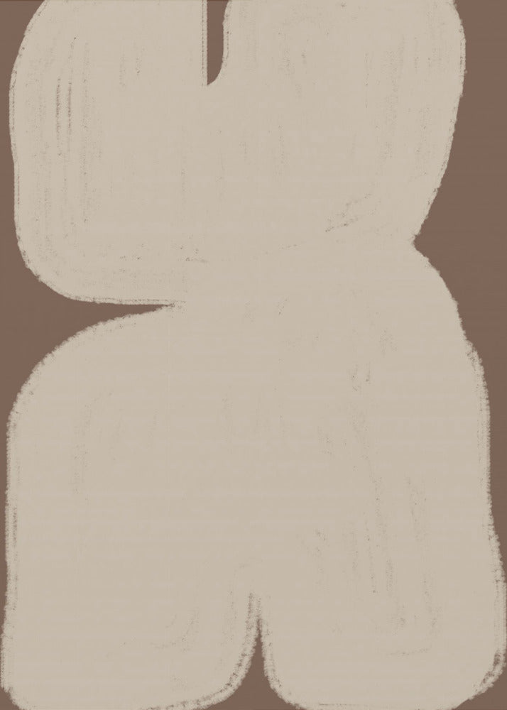 Geschwungene Abstraktion | Poster