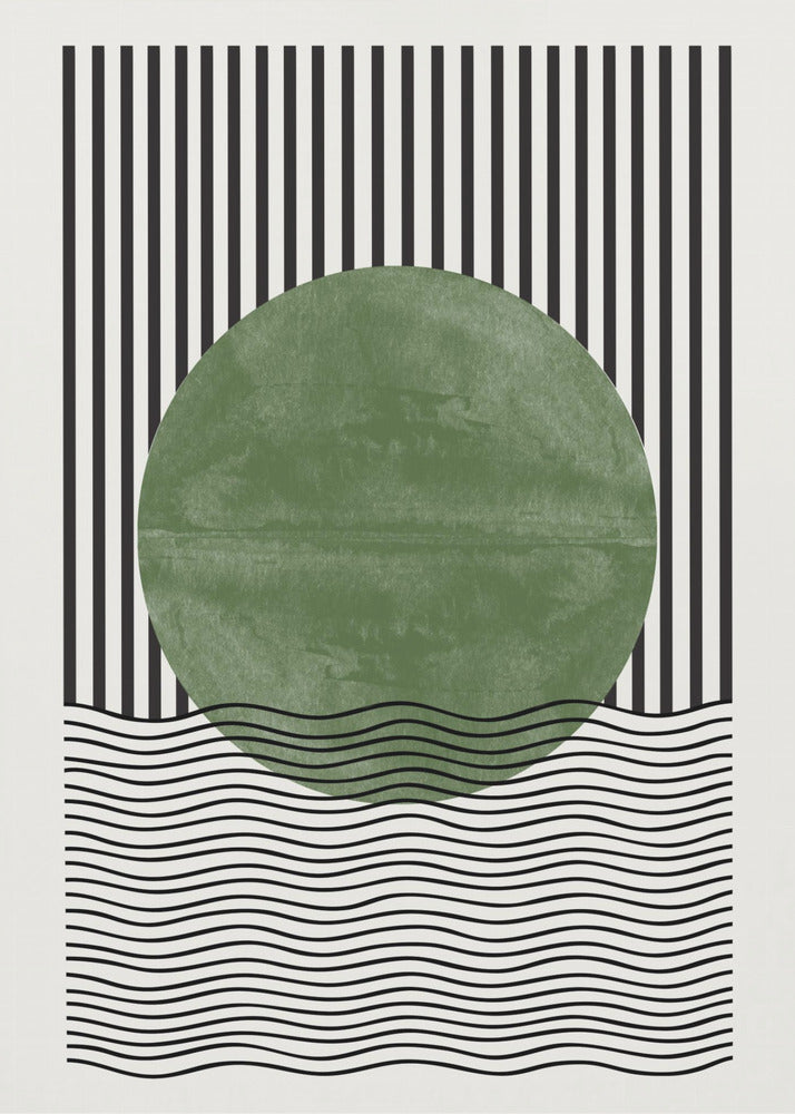 Streifen und Wellen | Poster