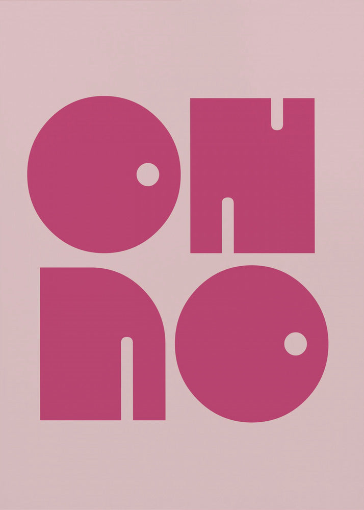 Fettgedruckte Typografie | Leinwand