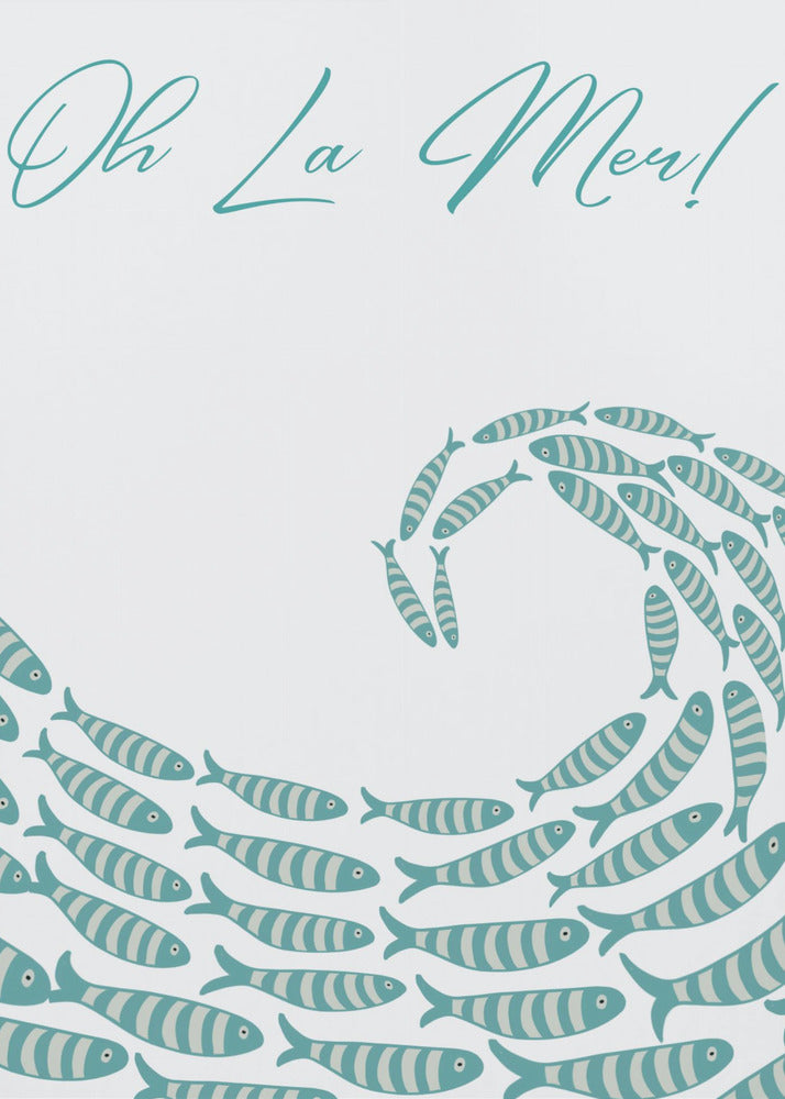 Fish Wave Symphony | Poster