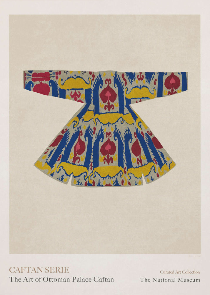 Verzierter osmanischer Kaftan | Leinwand