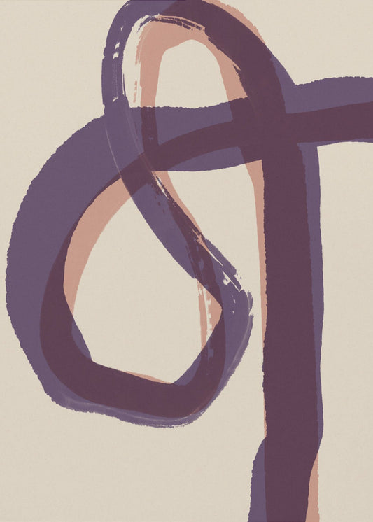 Geschwungene Abstraktionen | Poster