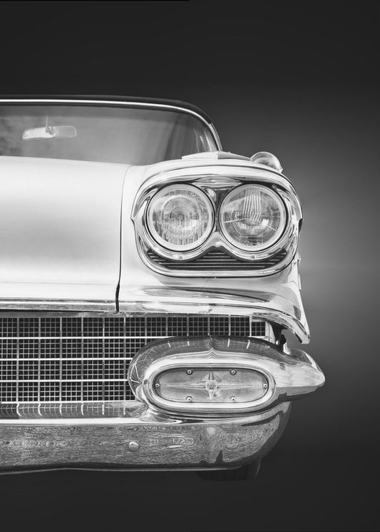 Amerikanischer Oldtimer Bonneville 1958 Cabrio | Leinwand