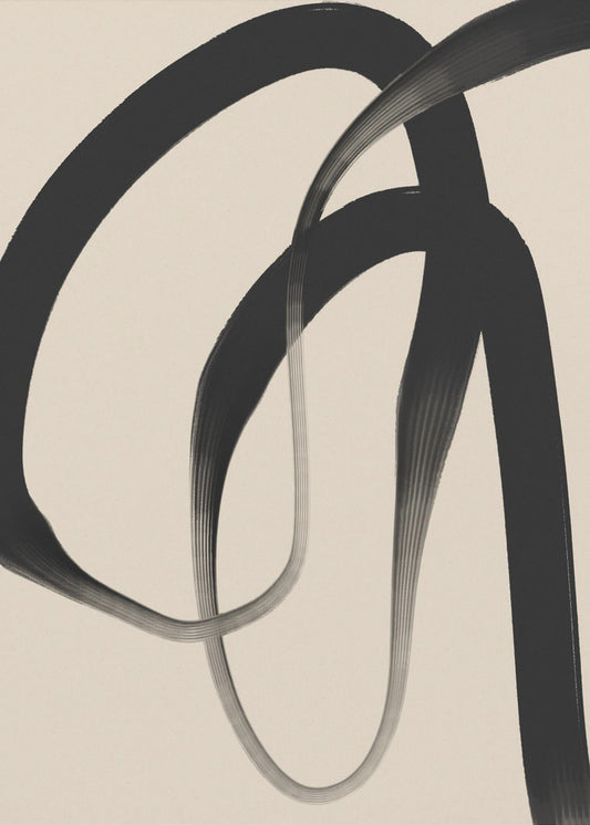 Fließende Eleganz | Poster