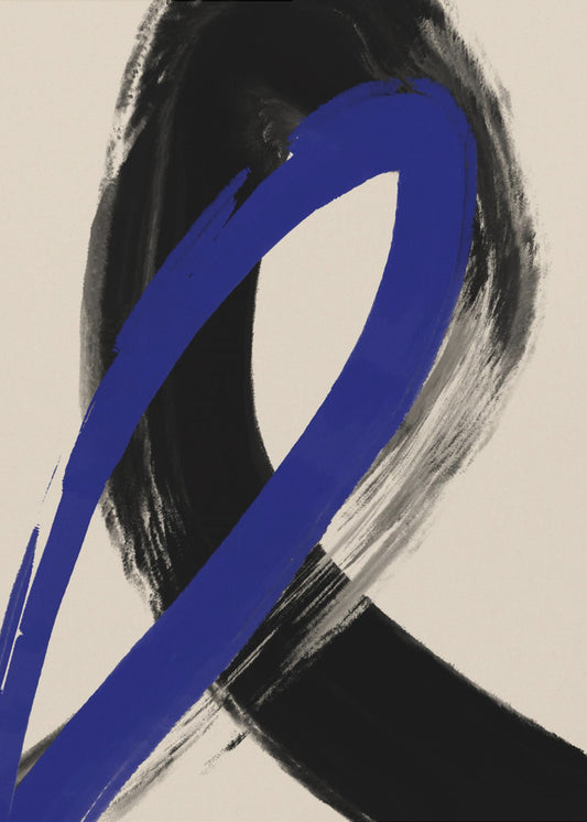 Fetter Strichfluss | Poster