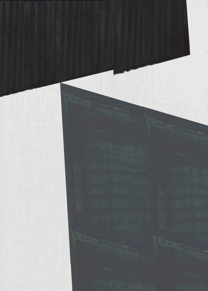 Gezackte Kante Abstrakt 1 | Poster