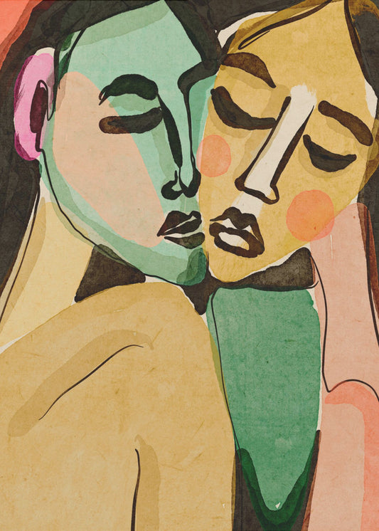 Umarmung der Seelen | Poster