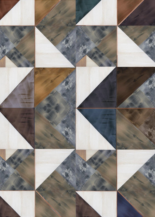 Sepia Inlay 3 | Leinwand