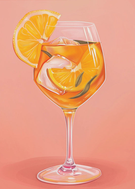 Aperol Spritz - Jolly and Dash | Leinwand