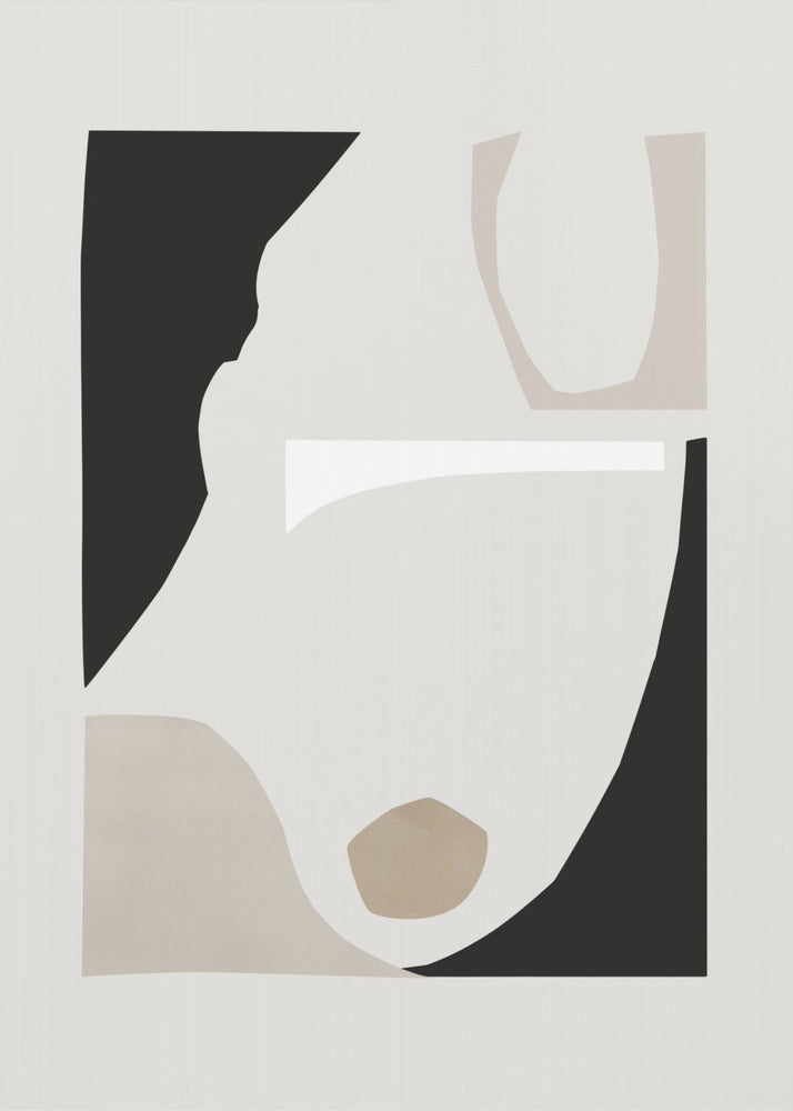 Abstrakte Formen 1 | Poster