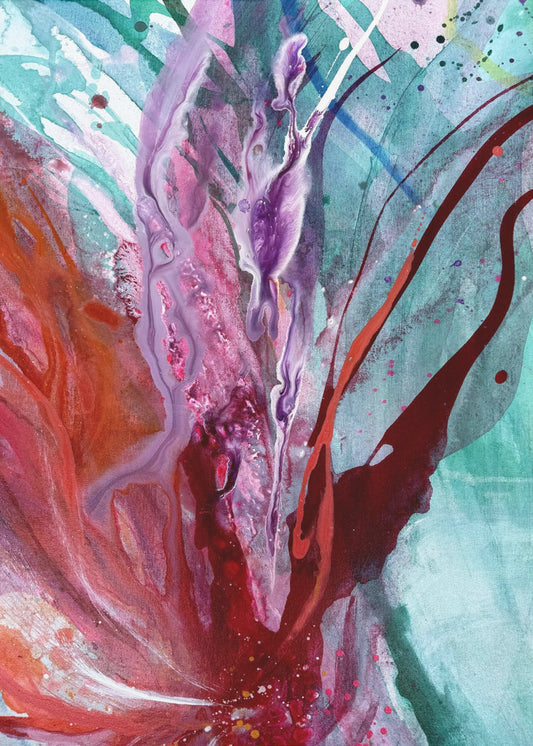 Die Blüte.1 | Leinwand