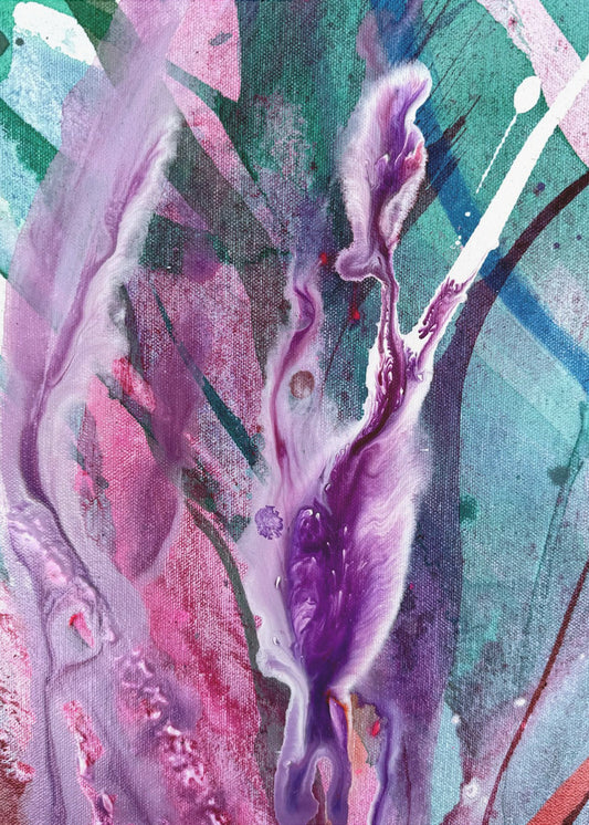 Die Blüte.3 | Leinwand