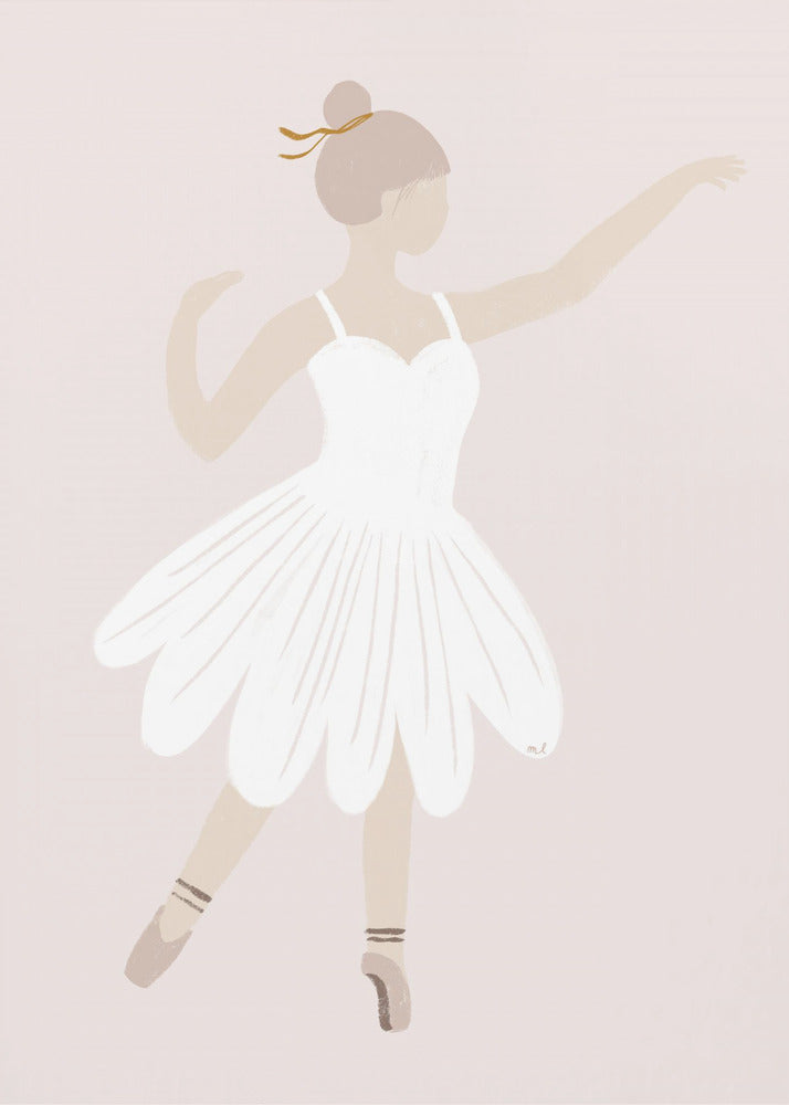 Die Ballerina | Leinwand