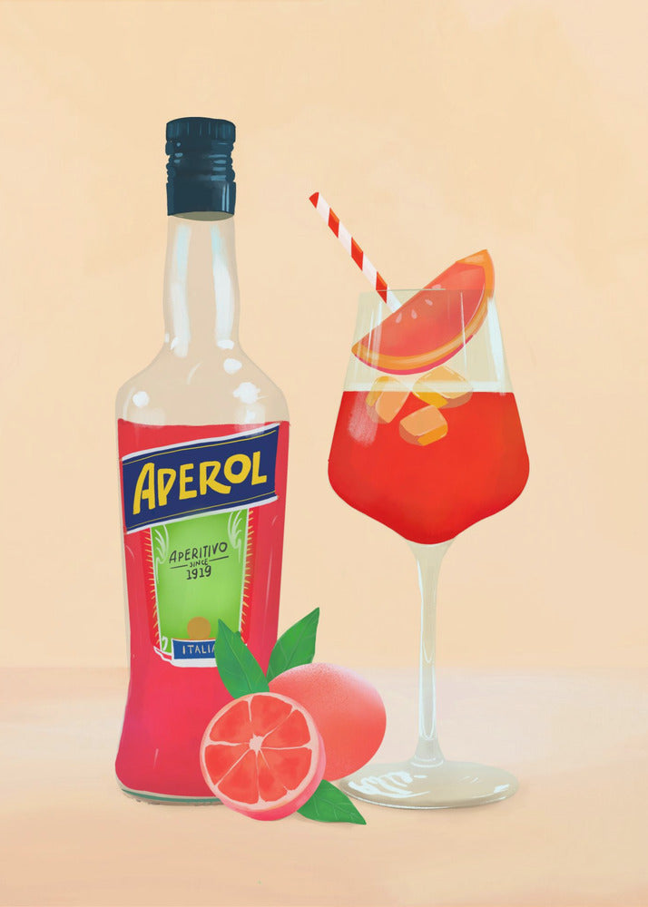 Aperol Spritz | Leinwand