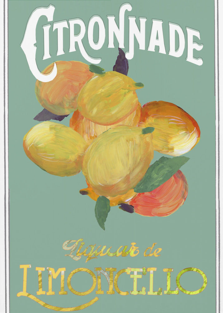 Citronnade Limoncello | Poster