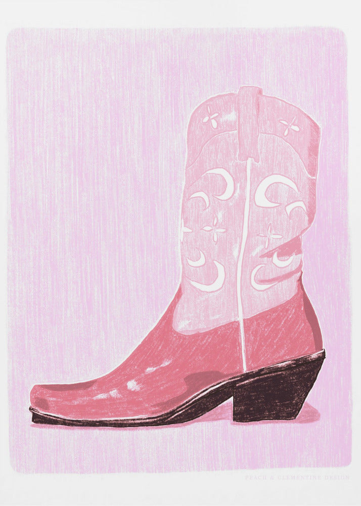 P&c Cowgirlstiefel | Leinwand