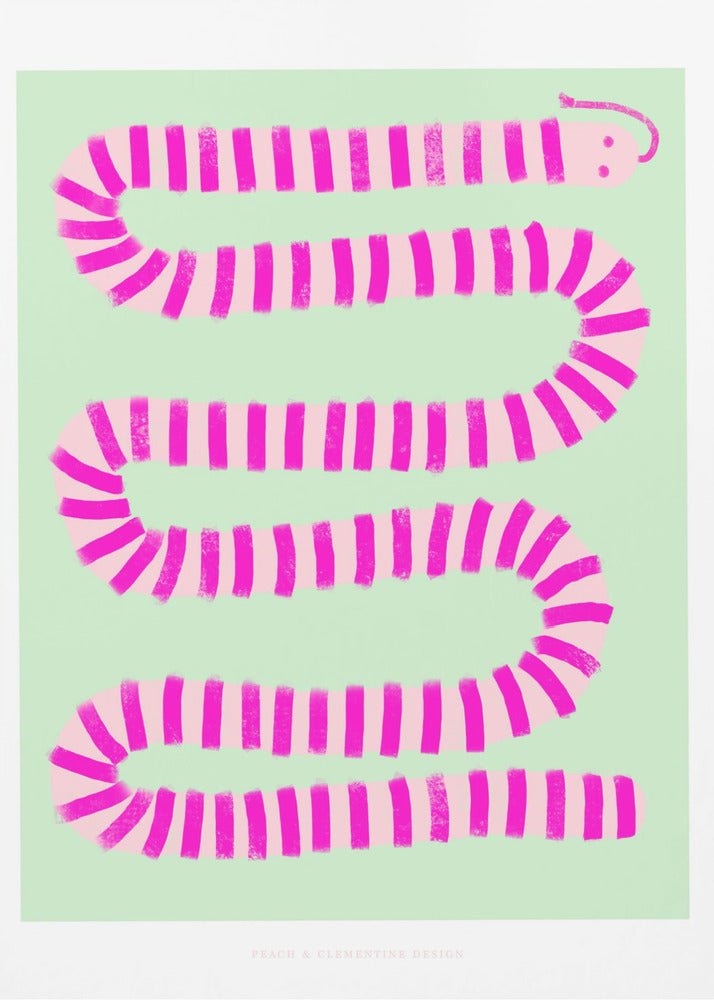 Pandc Pinksnake Kopie | Leinwand