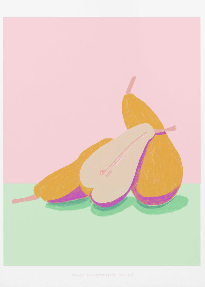 Pandc Pears Kopie | Leinwand