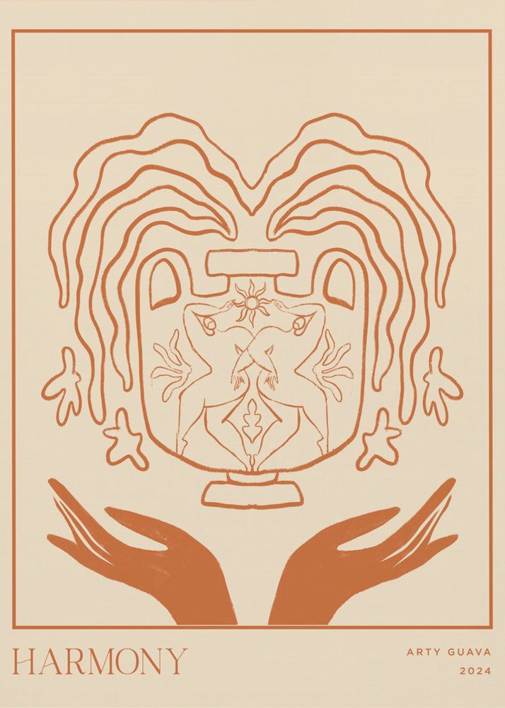 Vessel Collection: Harmony (LineArt) | Leinwand