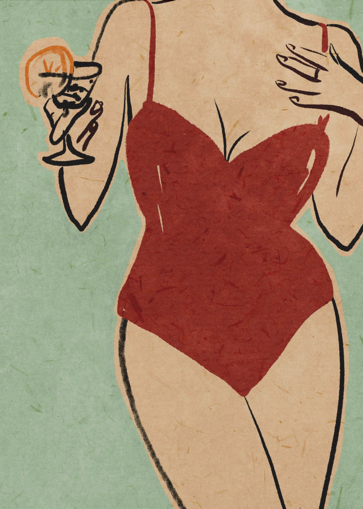 Strandmädchen | Poster