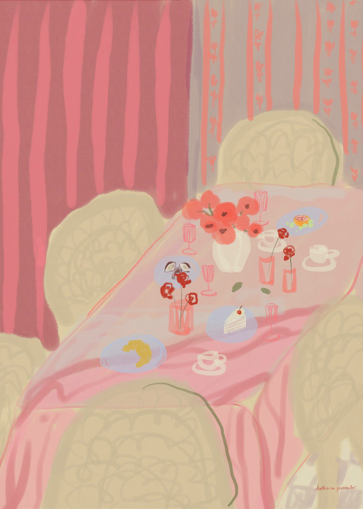 Rosé-Tisch | Poster