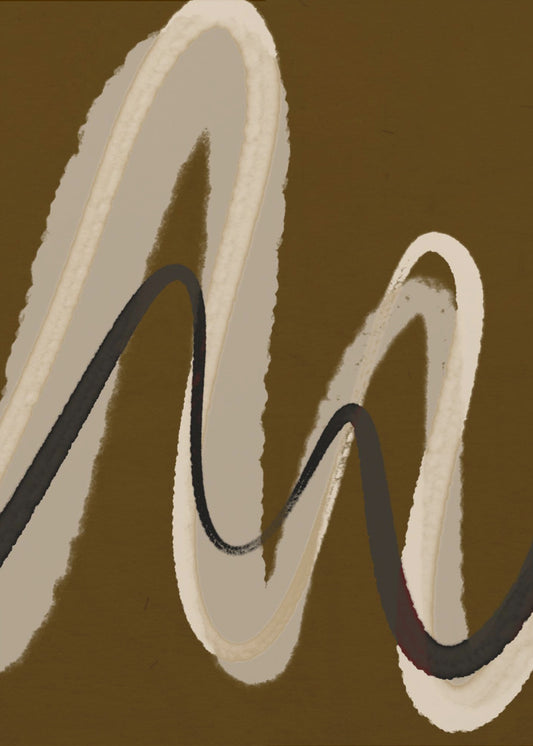 Fließende Wellen | Poster