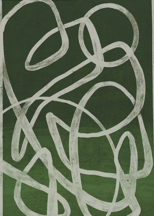 Smaragdgrüner Wirbelwind | Poster