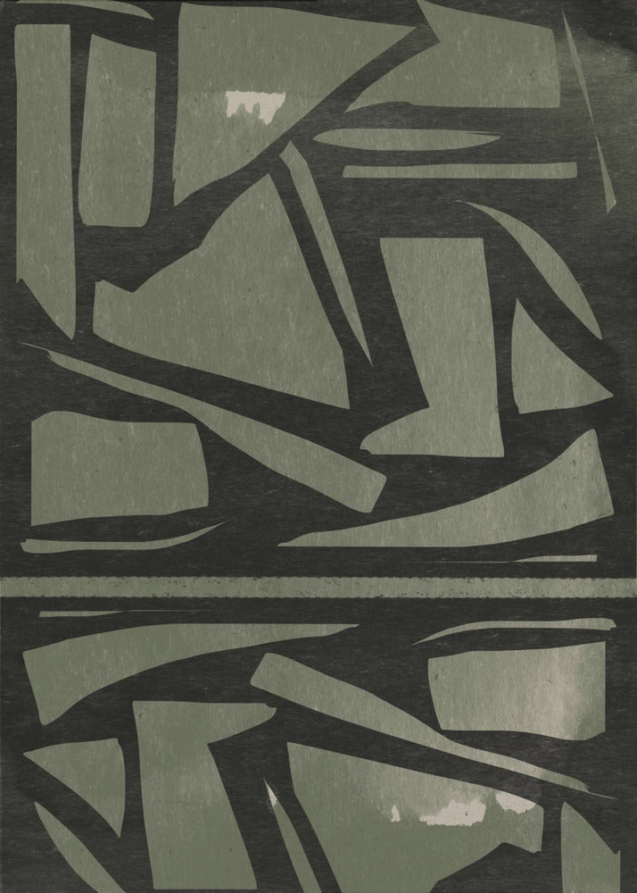 Zerschmetterte Geometrie | Leinwand