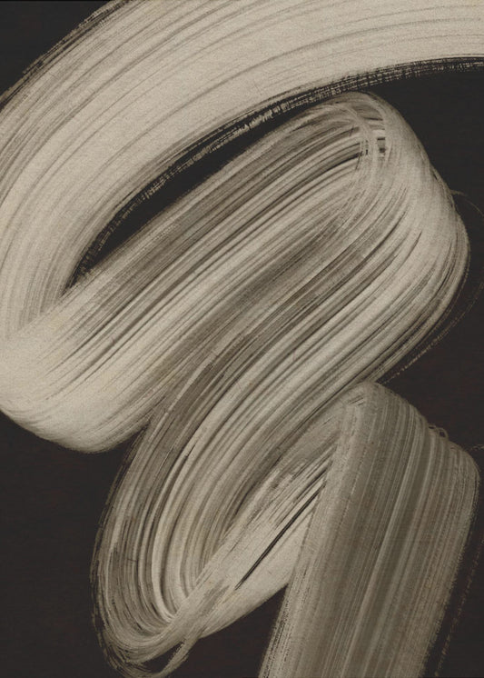 Pinselstrichwirbel | Poster