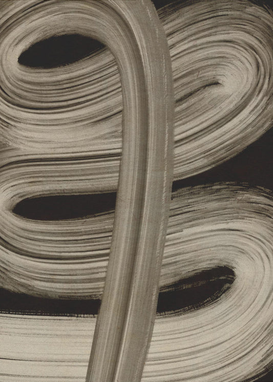 Fließende Striche | Poster