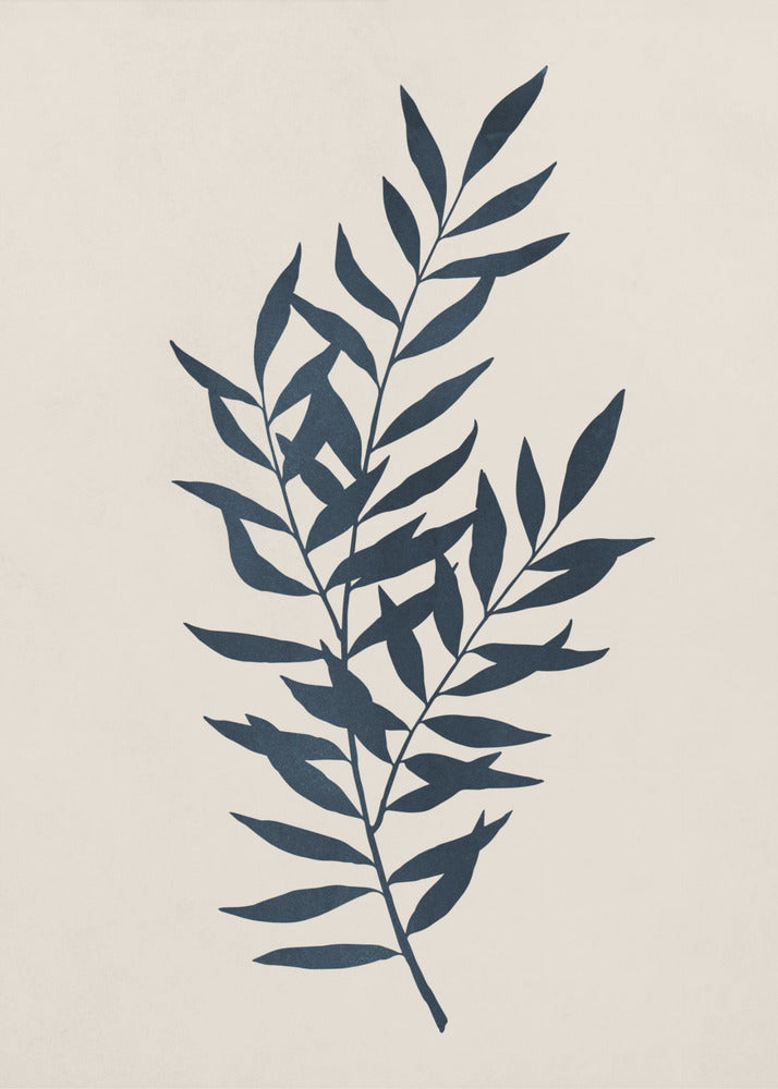 Botanische Silhouette 1 | Leinwand