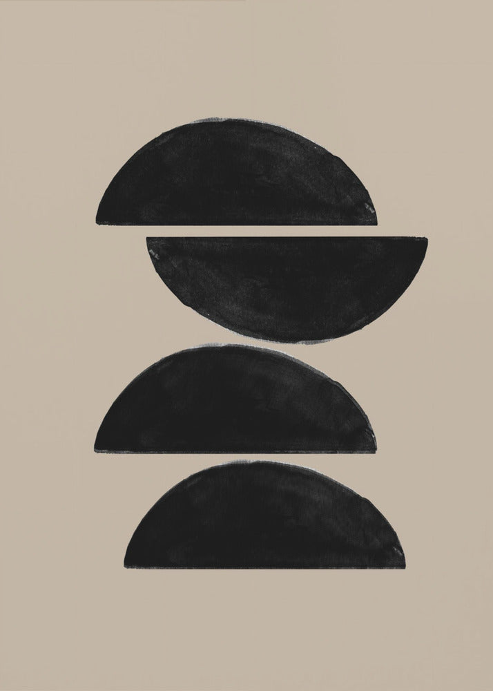 Stacked Halves | Canvas