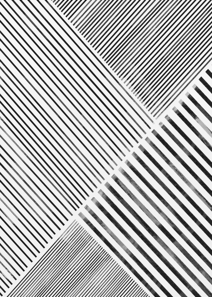 Diagonale Muster | Poster